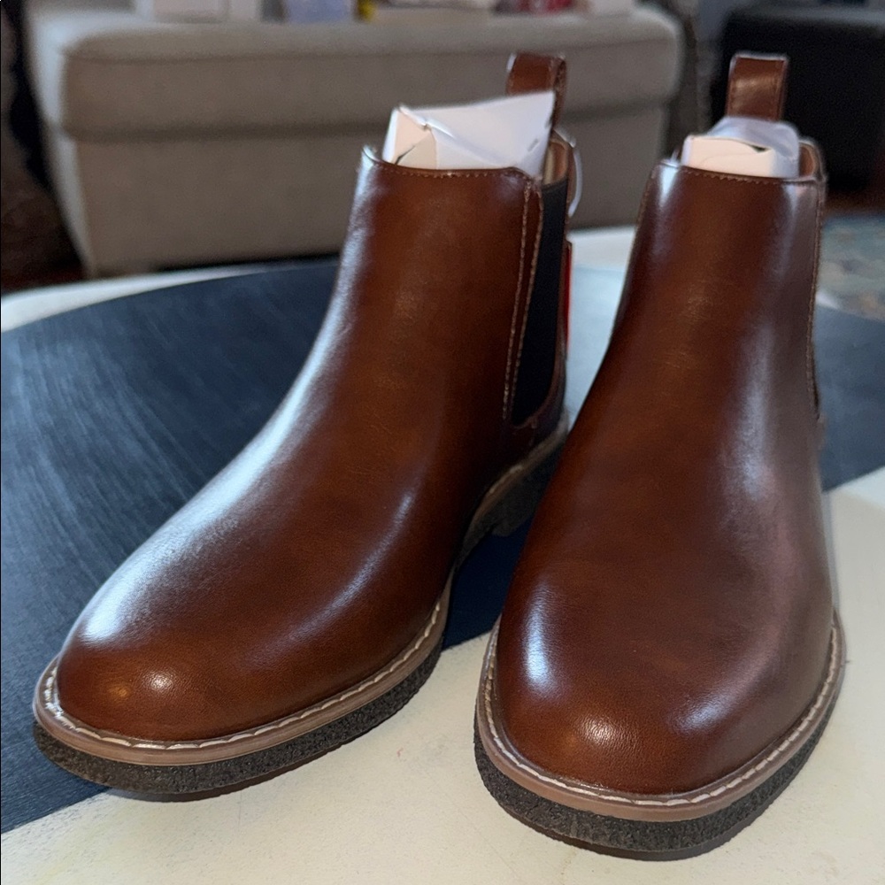 Deer Stags Kids' Brown Chelsea Boots